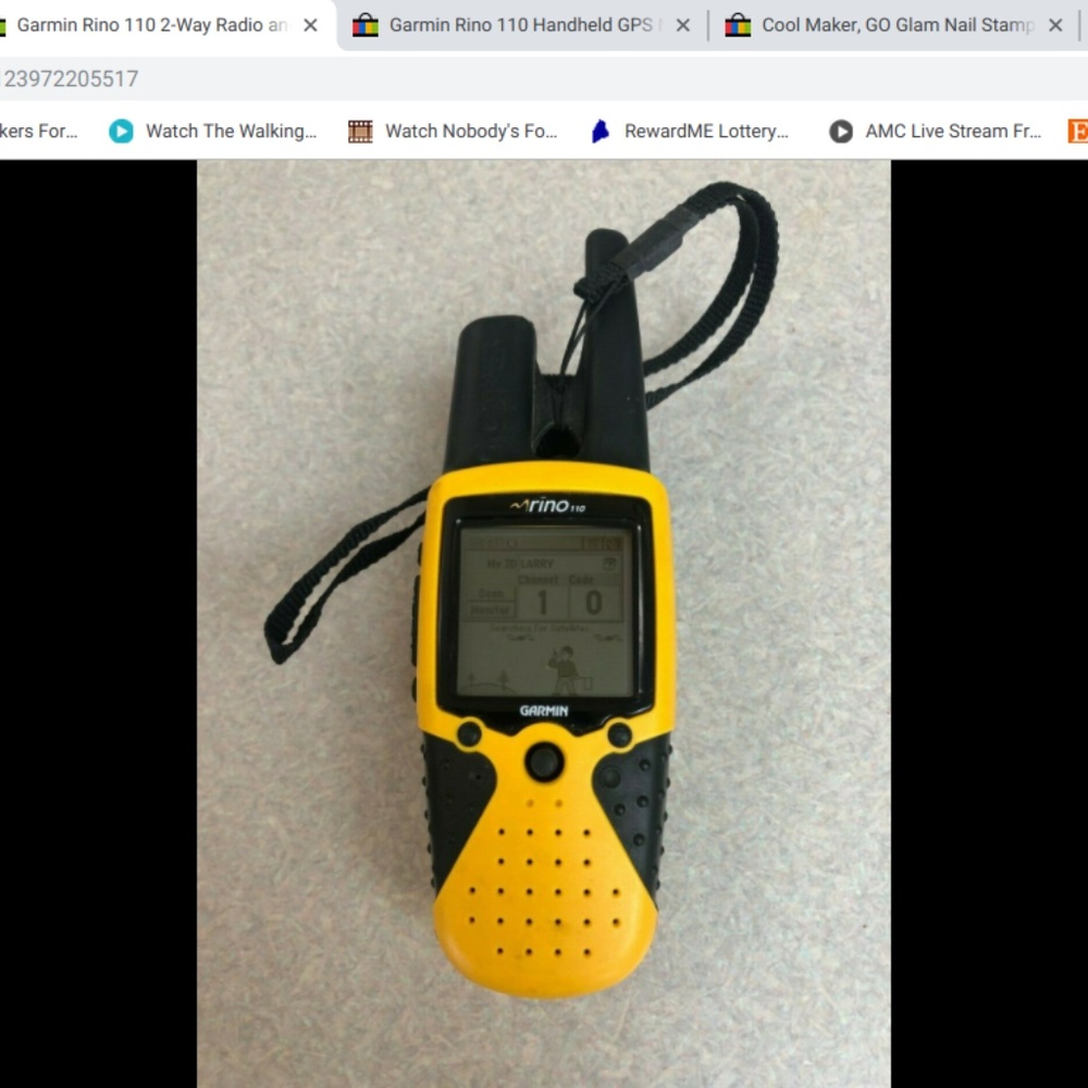 garmin rino two way radio, gps, and much more.